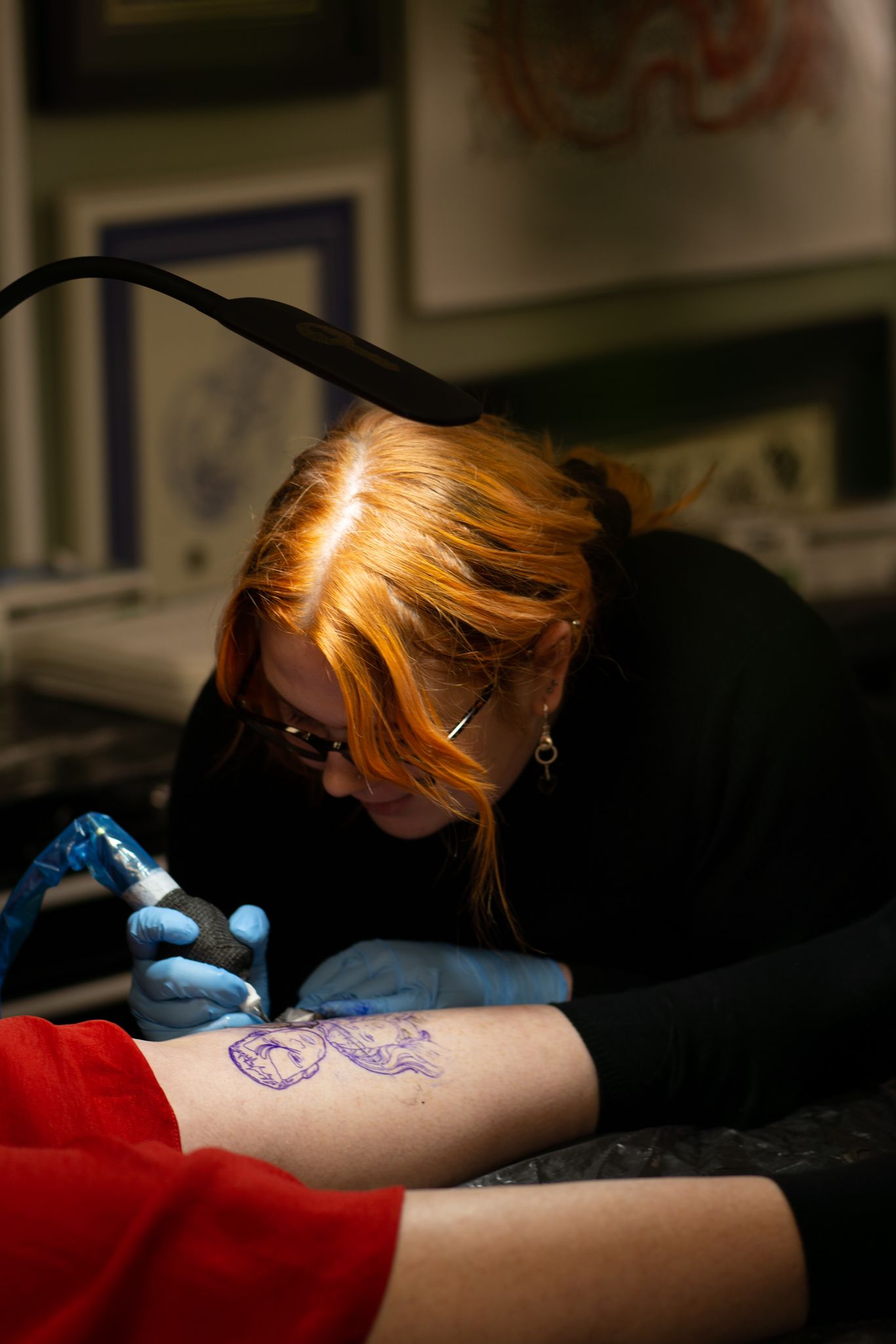 Nest of Thorns tattoo artist