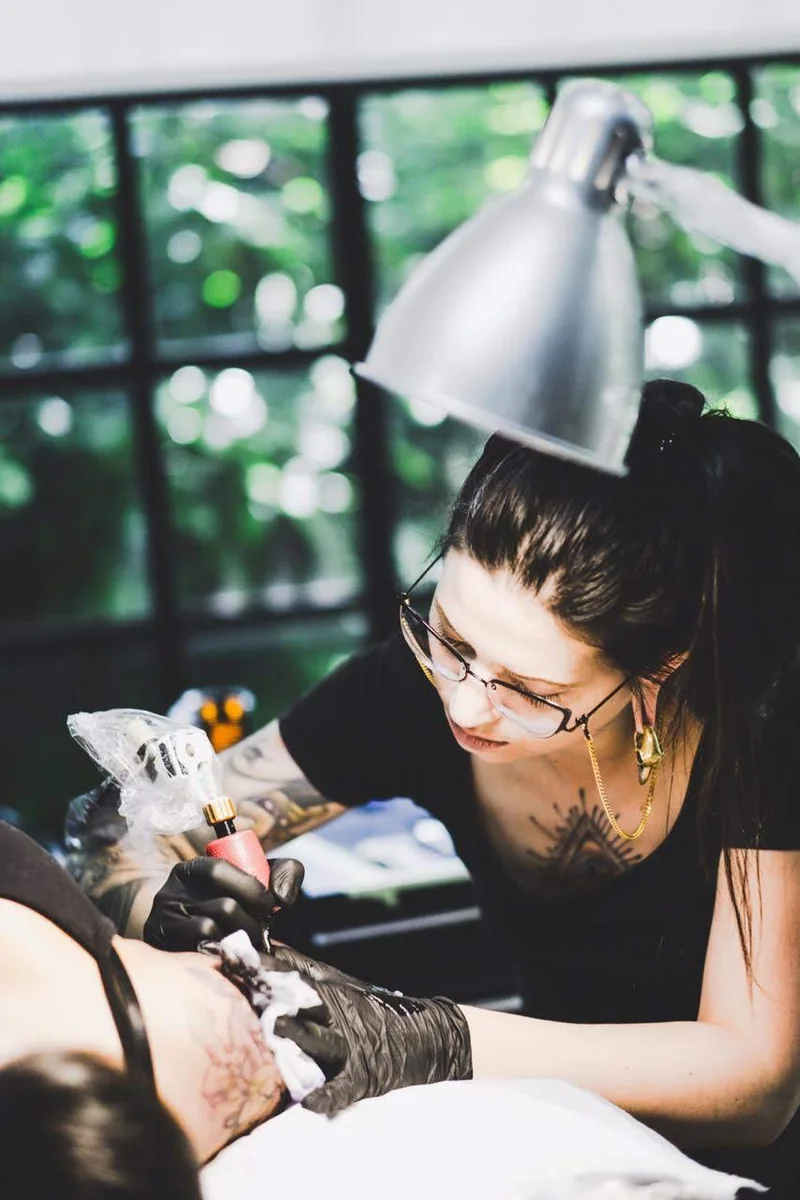 Nest of Thorns tattoo artist